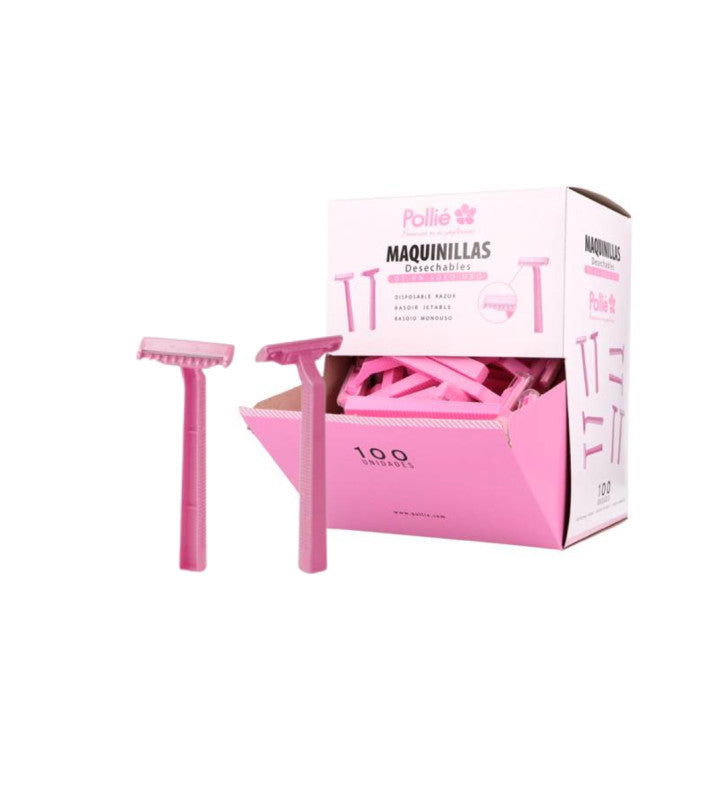 Pollié - Dispensador 100 maquinillas desechables Profesional___9061___105097039